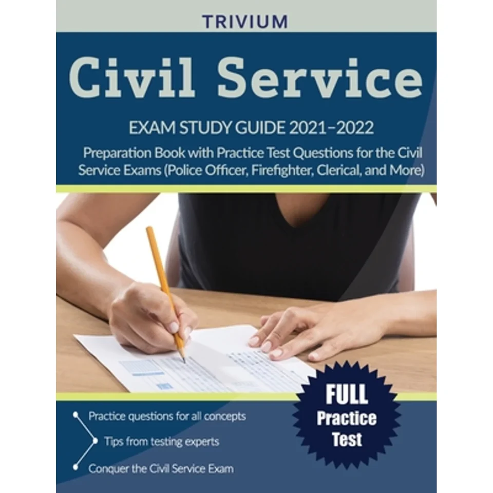 Premium Pre-Owned Civil Service Exam Study Guide 2021-2022: Preparation Book with Practice Test Questions (Paperback 9781635308877) by Simon